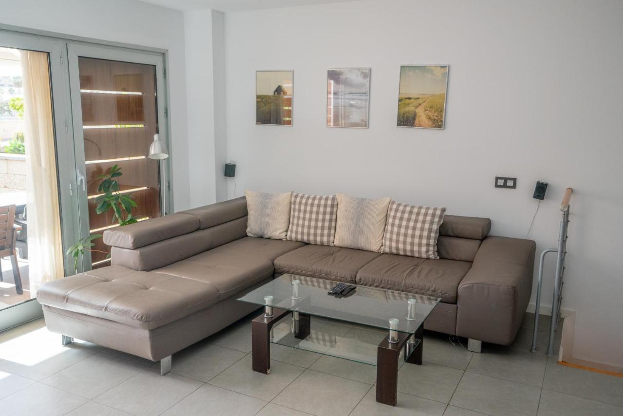 Modern Sea View Duplex With Parking Appartement El Médano Buitenkant foto