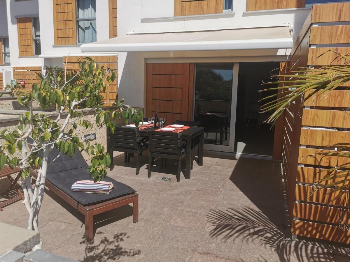 Modern Sea View Duplex With Parking Appartement El Médano Buitenkant foto